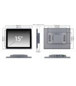 索奇 15寸工业显示器 A150SR/SZ/SG - 画像 (7)