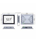 索奇 12.1寸工业平板电脑 D121SR - 画像 (3)