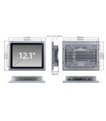 索奇 12.1寸工业平板电脑 K121SR - 画像 (3)